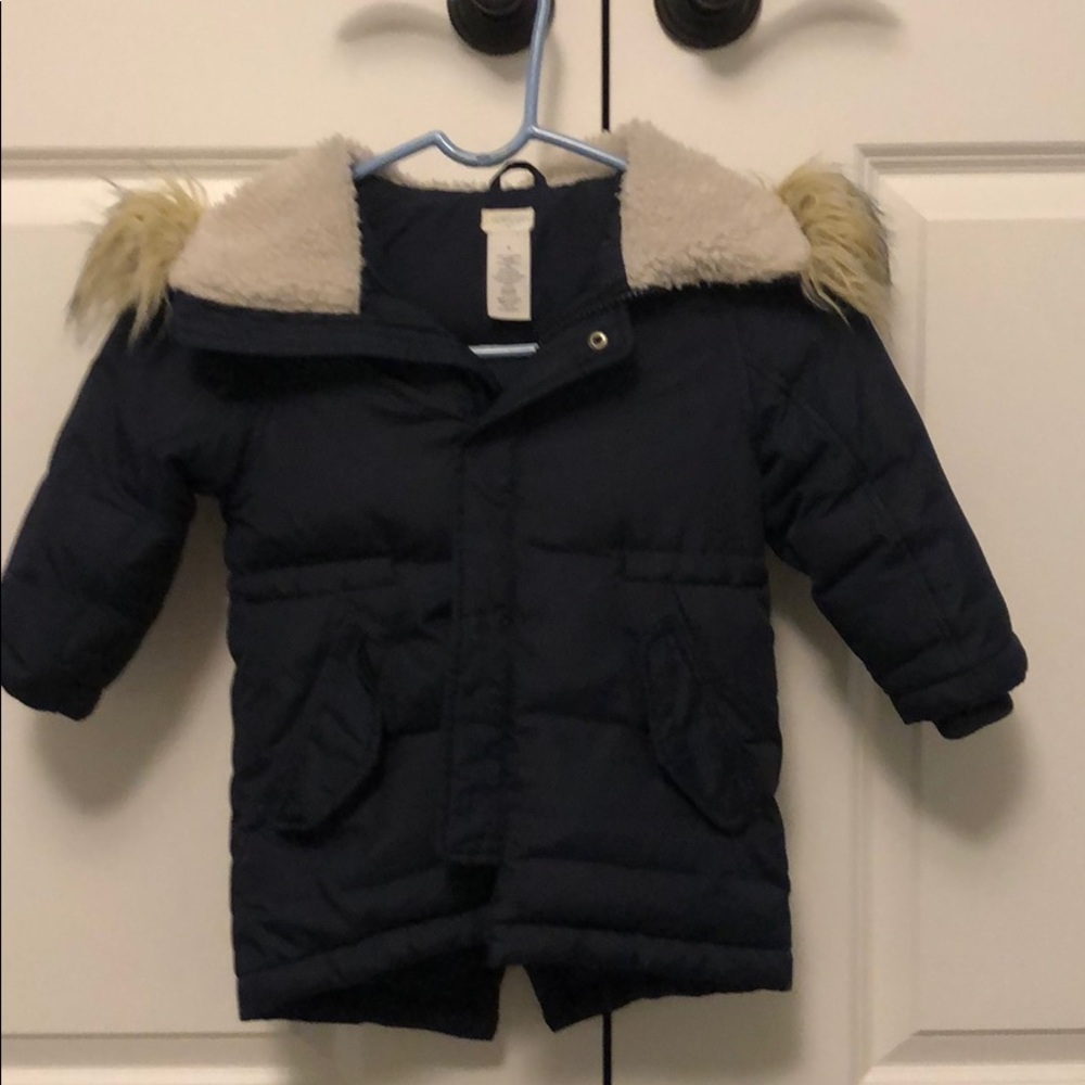 crew cuts by J. Crew winter jacket 60% Down size 2